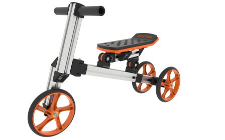 Buildable Kit 20-in-1 Balance Bike No Pedal Toy For Kids Engineered Construction Kit For Children Ages 1 To 4 - Non-Electric (Option: Argent)