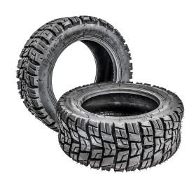 100/65-6.5 Thickened Vacuum Tire 11 Inch Electric Scooter Modified Tire Off-Road Tubeless Tyre with Nozzle (Color: Black)