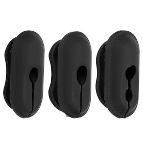 3Pcs Universal Silicone Cable Rubber Plug Electric Scooter Accessories Parts Fit for Ninebot MAX G30 (Option: as picture)