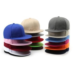 1pc Men's Hat Spring And Autumn Solid Color Plate Cap For Outdoor Sports Travel Women Sunscreen Sun Shading Sun Baseball Cap; Structured Flatfile (Color: Pink, size: 21.6-23.6in)