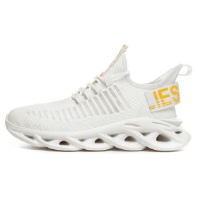 Women and Men Sneakers Breathable Running Shoes Outdoor Sport Fashion Comfortable Casual Couples Gym Mens Shoes Zapatos De Mujer (Shoe Size: 42, Color: G101 White)