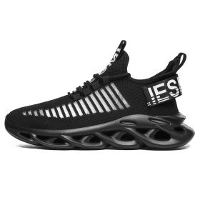 Women and Men Sneakers Breathable Running Shoes Outdoor Sport Fashion Comfortable Casual Couples Gym Mens Shoes Zapatos De Mujer (Shoe Size: 45, Color: G101 Black)