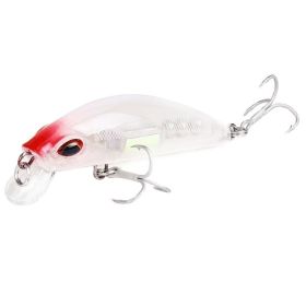 1Pcs Lifelike Luminous Minnow Winter Fishing Lures 70mm/11g Hard Artificial Bait Fish Tackle Crankbaits Fishing Accessories (Color: 006)