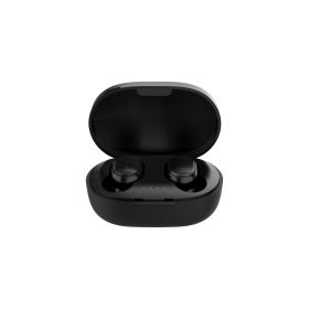 TWS E6S Bluetooth Earphones Wireless Earbuds IN Ear Stereo Noise Cancelling Sports Headsets With Microphone fone Headphones (Ships From: China, Color: Black)