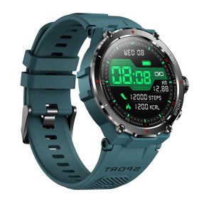 HM09 smart watch calls outdoor sports watch Heart rate Blood pressure Blood oxygen 1.32 HD display Cross border (colour: green)