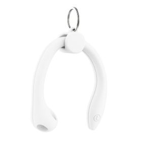 Headphones Case Ear Hook BT Wireless Headset Universal Sports Accessories Anti-lost Anti-drop Headphones Case For Airpods (Color: White)