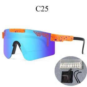 Cycling Glasses Outdoor Sunglasses Mtb Men Women Sport Goggles Uv400 Bike Bicycl (Color: C25)