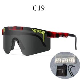 Cycling Glasses Outdoor Sunglasses Mtb Men Women Sport Goggles Uv400 Bike Bicycl (Color: C19)